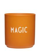 Favourite Cups - Danish Words Orange Design Letters