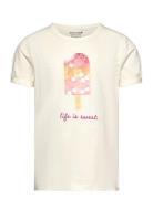 T-Shirt Ss Cream Minymo