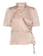 Peony Blouse Cream A-View