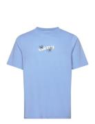 Bobby Flowers T-Shirt Gots Blue Wood Wood