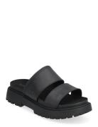 Clairemont Way Slide Sandal Black Full Grain Black Timberland