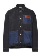 Black And Blue Denim Shirt Blue Stella Nova