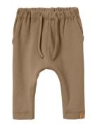 Nbmgago Fan Loose Pant Lil Brown Lil'Atelier