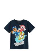 Nmmmanse Pawpatrol Ss Top Cplg Navy Name It