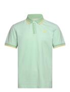 Polo With Detailed Collar Green Tom Tailor
