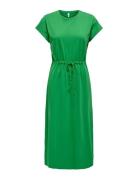Onlmay Life S/S Midi Dress Box Jrs Green ONLY