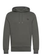 Tipped Hooded Sweatsh Green Fred Perry