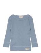 Plain Tee Ls Blue MarMar Copenhagen