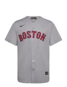 Boston Red Sox Nike Official Replica Road Jersey Grey NIKE Fan Gear