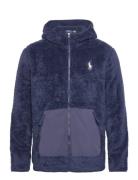 Pile Fleece Full-Zip Hoodie Navy Polo Ralph Lauren