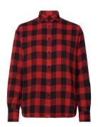Relaxed Fit Plaid Cotton Twill Shirt Red Polo Ralph Lauren