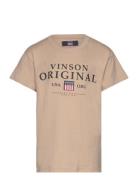 Legend Reg Sj Vin Jr Tee Beige VINSON