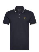 Tipped Polo Shirt Navy Lyle & Scott