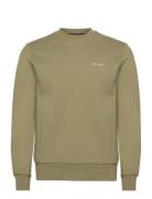 Micro Logo Repreve Sweatshirt Khaki Calvin Klein