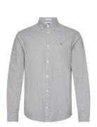 Tjm Reg Brushed Grindle Shirt Grey Tommy Jeans