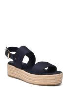 Mid Wedge Sandal Blue Tommy Hilfiger