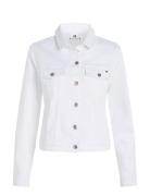 Dnm Slim Jacket White White Tommy Hilfiger