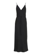 Recycled Cdc Midi Slip Dress Black Calvin Klein