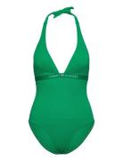 Halter Piece Rp Green Tommy Hilfiger