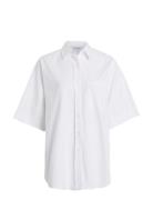 Over Ss Cotton Shirt White Calvin Klein