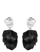 Paloma Earring Black/Silver Black Bud To Rose