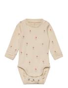 Body Aop Flower Beige Lindex