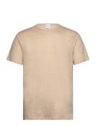 Slhbet Linen Ss O-Neck Tee Cream Selected Homme