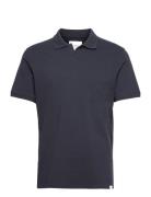 Piqué Polo Navy Les Deux