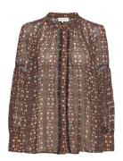 Ant Lla Blouse Brown Malina