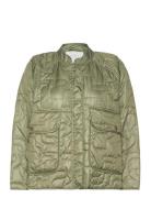 Cophia - Deco Quilt Jacket Green Rabens Sal R