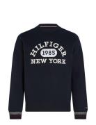 Monotype Collegiate Crewneck Navy Tommy Hilfiger