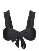 Bandeau Bikini Top Black Rosemunde