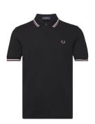 Twin Tipped Fp Shirt Black Fred Perry