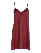 Satin Woven Nightdress Red Tommy Hilfiger
