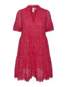 Holi Ss Dress Red YAS