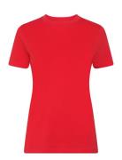 Slfmyessential Ss O-Neck Tee Noos Red Selected Femme