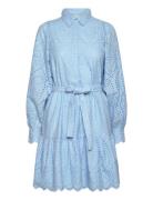 Yasholi Ls Belt Dress S. Blue YAS