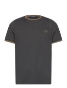 Twin Tipped T-Shirt Grey Fred Perry