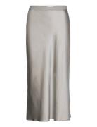 Hana Satin Skirt Grey Ahlvar Gallery