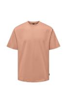 Onsfred Life Rlx Ss Tee Noos Cream ONLY & SONS