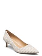 Alina Flex Kitten Pump Cream Michael Kors