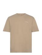 Nigel Boxy Snow Ss Tee Beige Gabba