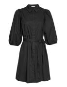 Mschcedrica Abiella 3/4 Shirt Dress Black MSCH Copenhagen