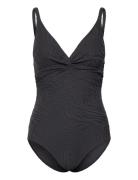 Lucca Swimsuit Jacquard Black Missya