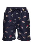 Swim Shorts Aop Navy Minymo