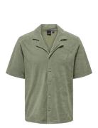 Onsdeniz Reg Ss Terry Shirt Cs Green ONLY & SONS