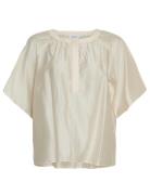 Mschvarsha Romina 2/4 Top Cream MSCH Copenhagen