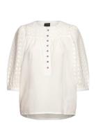 Blouse-Woven White Brandtex