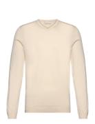 Bs Georg Regular Fit Knitwear Cream Bruun & Stengade