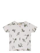 T-Shirt S/S Baggy Sum Printed Beige Petit Piao